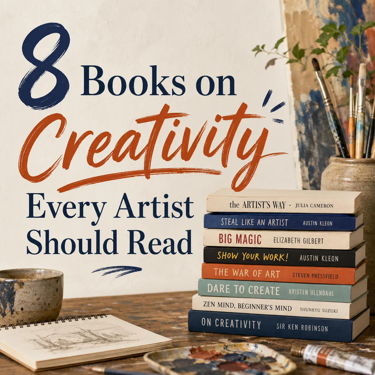 8 Books on Creativity Every Artist Should Read