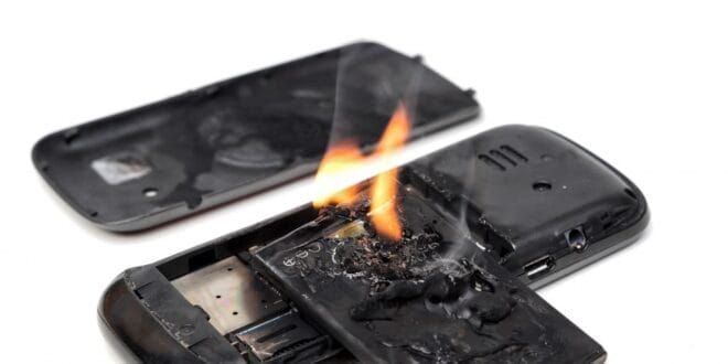 What will happen if a phone battery is overcharged?