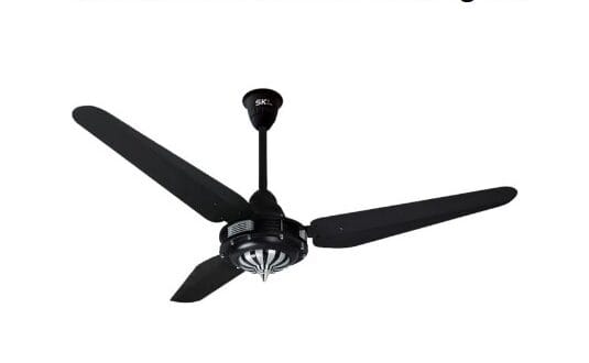 Which motor is used in ceiling fan
