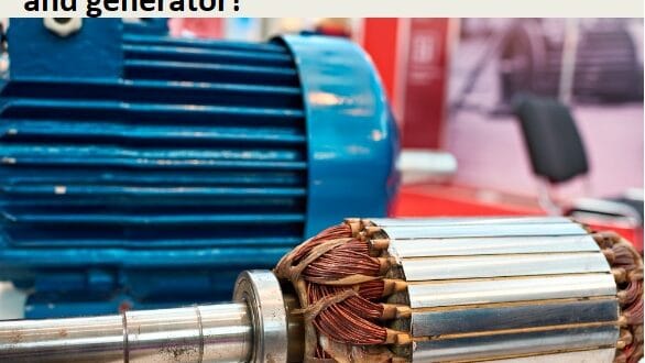 Which wire is use in the winding of motor and generator?