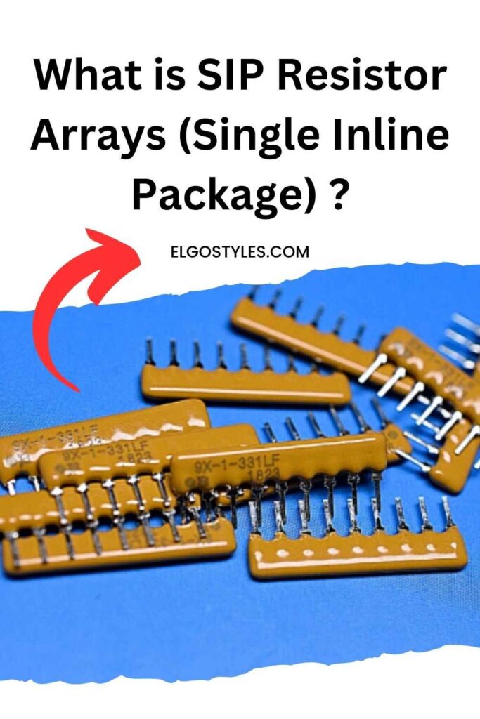 what is SIP (Single Inline Package) Resistor Arrays