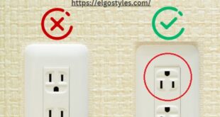 Why are outlets and receptacles in hospitals upside down?