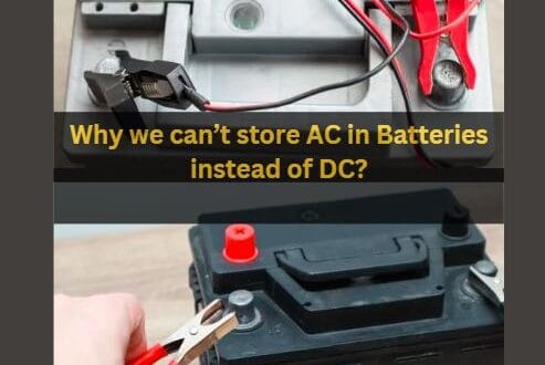 Why we can’t store AC in Batteries instead of DC?