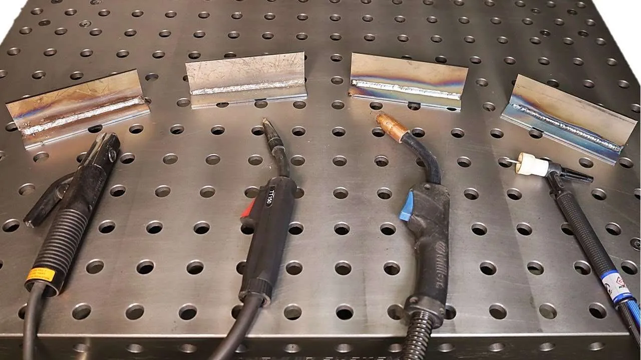 Soldadura Con Electrodo Revestido Y Tig