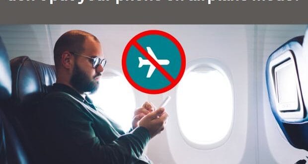 what happens when you’re on a plane and don’t put your phone on airplane mode?