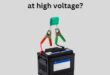 What happens to a Capacitor at high voltage?