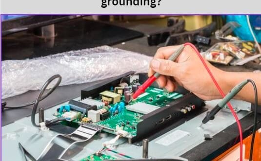 Why do some electronic devices need grounding?